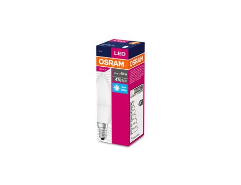 Żarówka LED VALUE CLASSIC B 40 E14 4,9W 470lm 4000K 840 FR non-dim 4052899973367