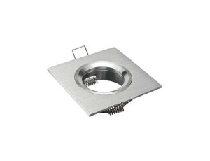 Oprawa SZAFIR kwadrat stała srebrna drap