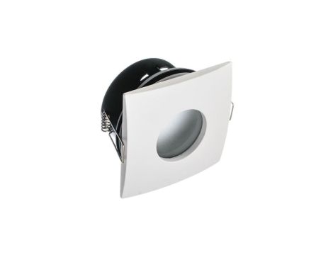 Oprawa OMIKRON kwadrat hermetyczna biała stop aluminium i cynku