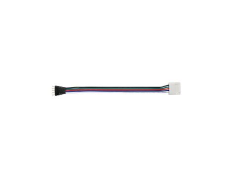 Złączka do taśmy led rgbw 12mm t+k 5-pin łączy taśmę rgbw z kontrolerem rgbw