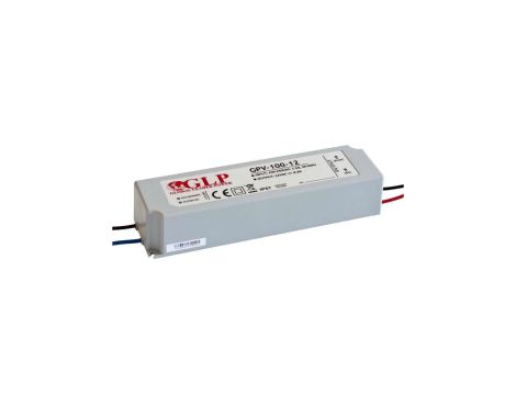 Zasilacz GPV 100W 12V DC ip67 gpv-100-12 led glp
