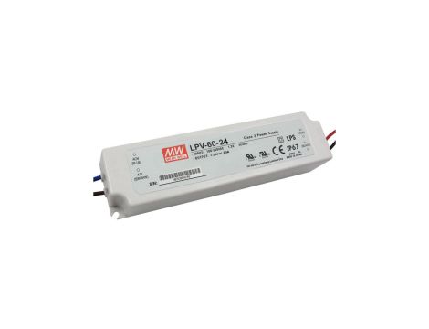 Zasilacz led Mean Well LPV-60-24 60W 24V ip67
