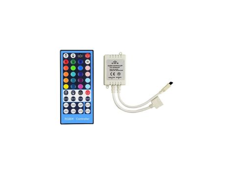 Kontroler RGBW 40 key IR do taśma led 8A 96W