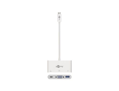 Multi adapter USB-C - USB-A 3.0 + VGA D-Sub(15-pin) + USB-C 62100