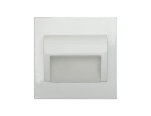 Oprawa Beryl biała 1,5W 12V DC ciepła 9 led smd 3014 kwadrat do puszki fi 60