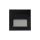 Oprawa Ontario czarna 1,5W 12VDC ciepła 9 led smd 3014 kwadrat do puszki fi 60