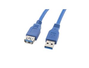 Przedłużacz USB 3.0 SuperSpeed niebieski 3m LANBERG CA-US3E-10CC-0030-B