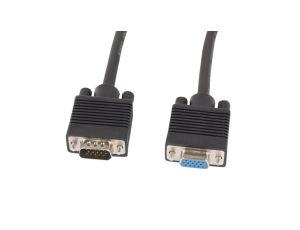 Przedłużacz kabla monitorowego VGA D-Sub(15-pin) ekran + ferryt 1,8m CA-VGAC-10CC-0018-B+