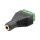 Gniazdo jack 3,5mm (3-pinowy, stereo) - mocowanie śrubowe 76746 /10szt./