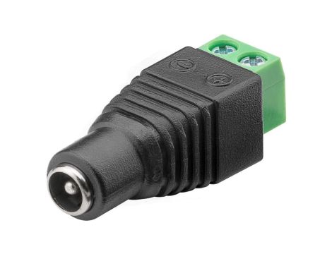 Gniazdo DC (5,50 x 2,10mm) - mocowanie śrubowe 76743 /10szt./
