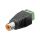Gniazdo Cinch/RCA - mocowanie śrubowe 76741 /10szt./