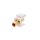 Keystone moduł Cinch/RCA - gniazdo Cinch czerwone - gniazdo Cinch 79669