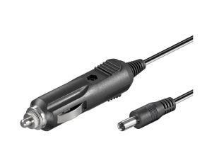 Kabel do zapalniczki samochodowej 1,8m - gniazdo zapalniczki - Wtyk DC (5,50 x 2,10mm) 12019