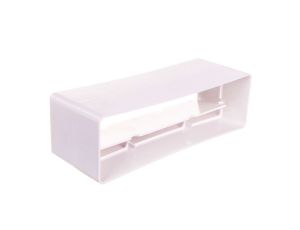 Łącznik kanału płaskiego z zaworem zwrotnym 60x204mm biały KP204-22