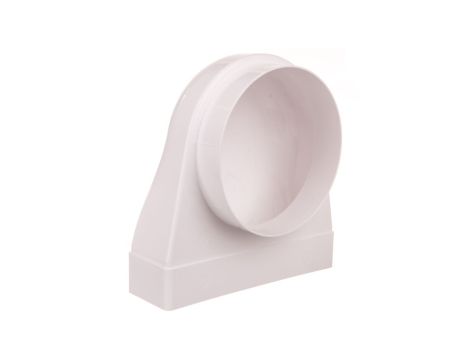 Kolano łącznikowe 90st. 60x204/fi150mm KP204-23/150