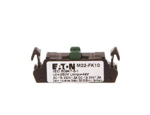 Styk pomocniczy płaski 1Z montaż czołowy M22-FK10 180792