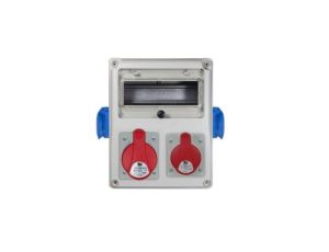 Rozdzielnica R-BOX 240 8S 1x16/5,1x32/5,2x230V puste okno B.1810