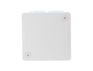 Puszka n/t hermetyczna pusta 86x86x40mm IP55 biała VP 022-01 61.125