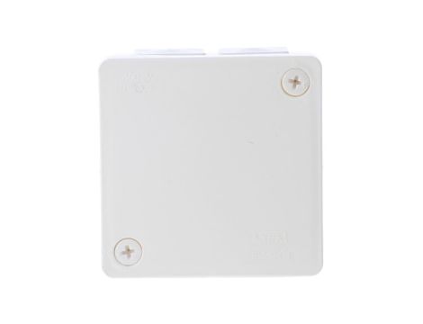 Puszka n/t hermetyczna pusta 86x86x40mm IP55 biała VP 022-01 61.125