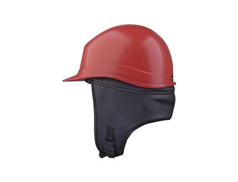 Podszewka ze sztucznego futerka do hełmu budowlanego regulowana WINTERCAPNO