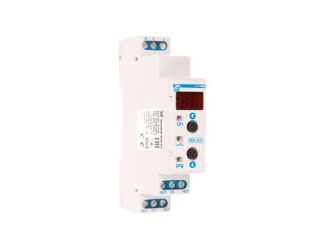 Przekaźnik czasowy wielofunkcyjny 230V AC 0,1s-10dni mikroprocesor 17-algorytmów REV-114