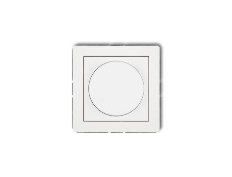 DECO Ściemniacz elektroniczny przyciskowo-obrotowy biały DRO-1