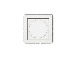 DECO Ściemniacz elektroniczny przyciskowo-obrotowy do lamp LED biały DRO-2
