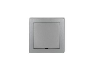 Ramka pośrednia z zaślepką srebrny metalik 7DRPZ