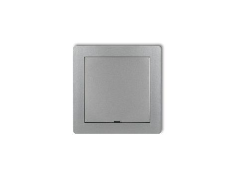 Ramka pośrednia z zaślepką srebrny metalik 7DRPZ