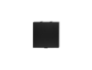 Zaślepka do ramki serii DECO czarny mat 12DZA