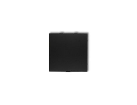 Zaślepka do ramki serii DECO czarny mat 12DZA