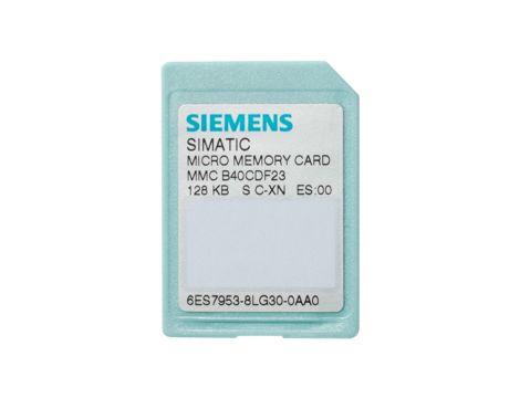 Karta pamięci 64kB MMC dla SIMATIC S7-300/C7/ET 200 6ES7953-8LF31-0AA0