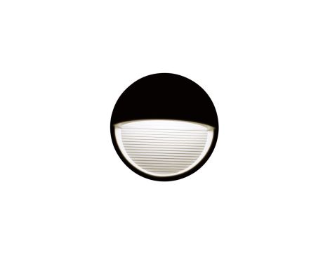 Oprawa Schodowa LED VT-1182 3W 4000K 210lm Okrągły Czarny 1405