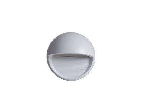 Oprawa Schodowa LED VT-1182 3W 4000K 210lm Okrągły Szary 1407