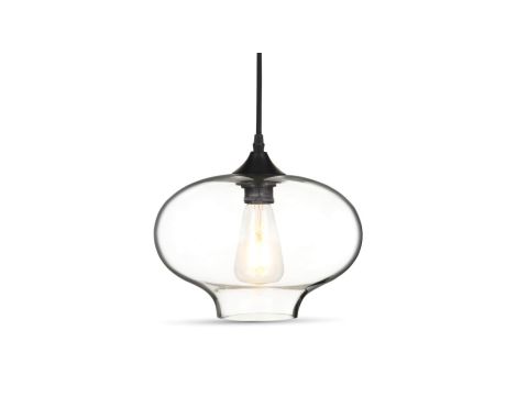 Lampa Wisząca VT-7229 E27 Globe Artistic Szkło Przezroczyste 3867