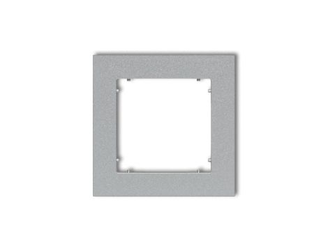 MINI Ramka pojedyncza srebrny metalik 7MR-1