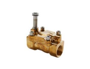 Zawór elektromagnetyczny membranowy 2/2 NC, G 1/2, FKM, DN14, normalnie zamknięty