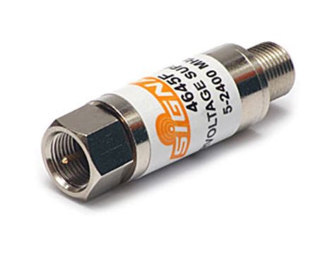 Zabezpieczenie TV-SAT Signal, wtyk F/gniazdo F, przeciwprzepięciowe do 8000A 012387 ZFF/SIGNAL