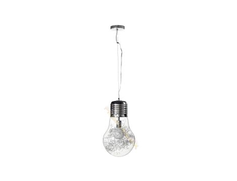 Lampa CLOTILDE fi300*H1500mm 1xE27 TRANS Szkło + metal