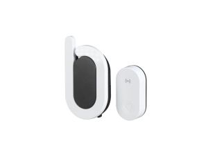 Dzwonek bateryjny bezprzewodowy BULIK II zestaw IP56 zasięg 350m DRS-988H SUN10000431