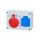 Rozdzielnica budowlana BERGAMO 1x5P 32A 1x2P+Z ITALINE ITA00112 ELIT50522