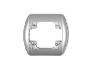 TREND Ramka pozioma pojedyncza srebrny 5RH-1