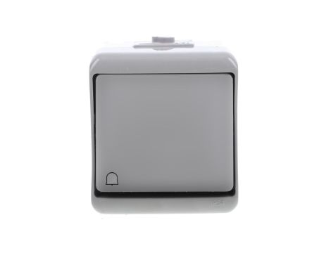 JUNIOR Przycisk /dzwonek/ popielaty IP54 10WHE-4
