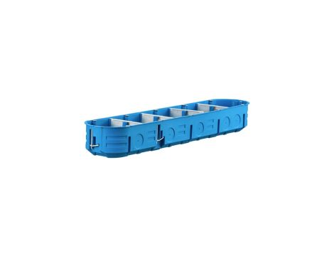 Puszka do pustych ścian 5x60mm płytka MULTIBOX niebieski P5x60K samogasnąca bezhalogenowa 32328203