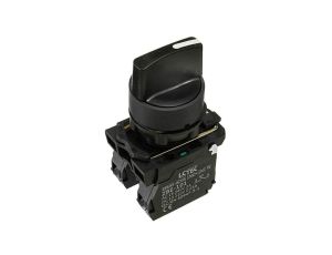 Przełącznik piórkowy IP54 3 pozycyjny bezpowrotny - stabilny kolor biały EBSA5-AD35 1NO+1NC W LC-Tec 5902838490754