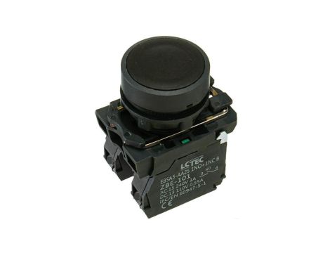 Przycisk pulpitowy IP54 kolor czarny EBSA5-AA25 1NO+1NC B LC-Tec 5902838490716