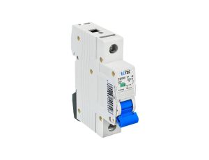 Wyłącznik nadprądowy 1P C 63A 6kA AC LC-Tec EBS9B-1C/63 LCTEC-EBS9B-1C/63