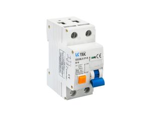 Wyłącznik różnicowoprądowy z członem nadprądowym 1P+N 16A 30mA typ AC LC-Tec EBS9BLN-30/16/AC LCTEC-EBS9BLN-30/16/