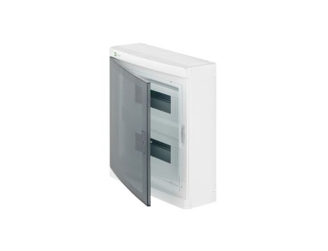 Rozdzielnica modułowa Elegant 2x12 natynkowa IP40 N+PE drzwi przezroczyste 2425-01