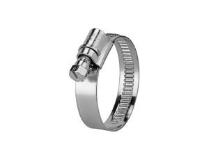 Opaska zaciskowa ślimakowa skręcana 40-60 mm, szerokość 9 mm, stal W2